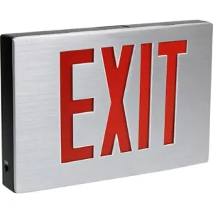 Orbit ESLA Cast Aluminum LED Exit Sign Fixture